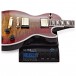 Gibson Custom Les Paul Axcess Custom Figured Top Ebony Fingerboard, Bengal Burst