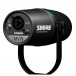 Shure MV7i Smart Mic with Built-in Audio Interface - Backplate, Angled