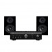 Denon PMA-600NE & Wharfedale Diamond 12.0, Black Hi-Fi Bundle