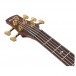 Ibanez SR5505 Prestige 5 String, Mocha Flat - headstock 