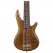 Ibanez SR5506 Prestige 6 String, Mocha Flat - body 