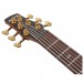 Ibanez SR5506 Prestige 6 String, Mocha Flat - headstock 