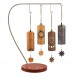 Meinl Sonic Energy 4 Piece Cosmic Bamboo Chime Set & Stand