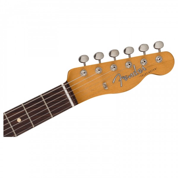Fender Limited Edition Road Worn Telecaster RW, Lake Placid Blue - headstock 
