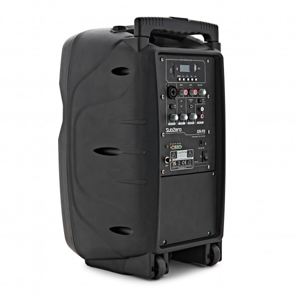 SubZero SZPA-P10 Portable PA Speaker with Media Player & Wireless Mic