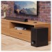 Majority Sierra Plus 2.1.2 Dolby Atmos Bluetooth Soundbar with Wireless Subwoofer, Black - brick wall 