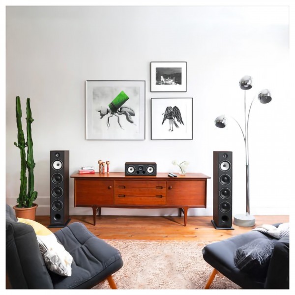 Triangle Borea BR09 Floorstanding Speakers (Pair), White - lifestyle 1 