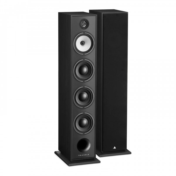  Triangle Borea BR09 Floorstanding Speakers (Pair), Black Ash - 1 