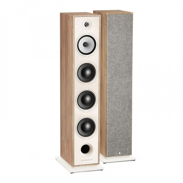 Triangle Borea BR09 Floorstanding Speakers (Pair), Light Oak - 1 