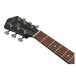 Ibanez V44CE, Weathered Black - headstock