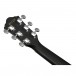 Ibanez V44CE, Weathered Black - headstock back 