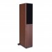 Mission QX-3 MkII Floorstanding Speakers (Pair), Walnut - Side of cabinet and grille attached