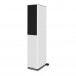 Mission QX-3 MkII Floorstanding Speakers (Pair), White - Side of cabinet with grille attached