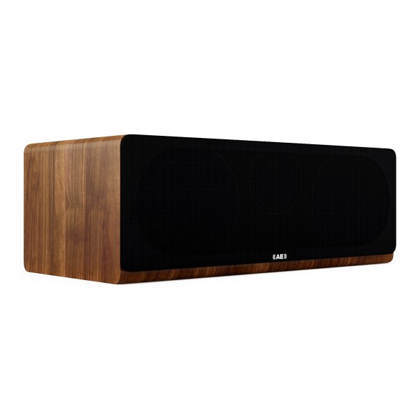 Acoustic Energy AE307 Centre Speaker (Single), Walnut - Grille attached