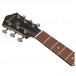 Ibanez VC40WSCE, Open Pore Brown - headstock 