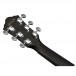 Ibanez VC44CE, Weathered Black - headstock back 