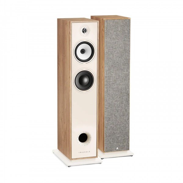 Triangle Borea BR07 Floorstanding Speakers (Pair), Light Oak - 1 