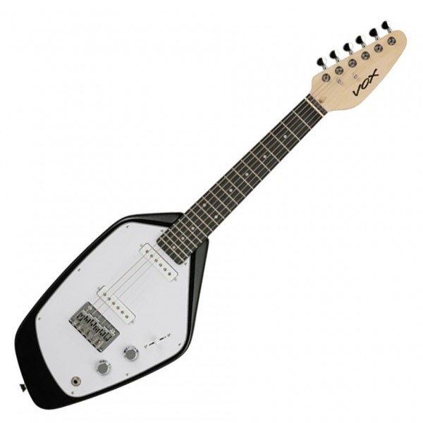 Vox Mark V Mini Electric Guitar, Black - front 