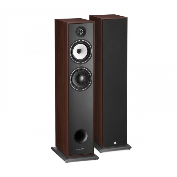 Triangle Borea BR07 Floorstanding Speakers (Pair), Walnut - 1 