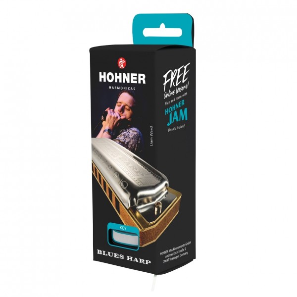 Hohner Blues Harp MS Harmonica, D at Gear4music