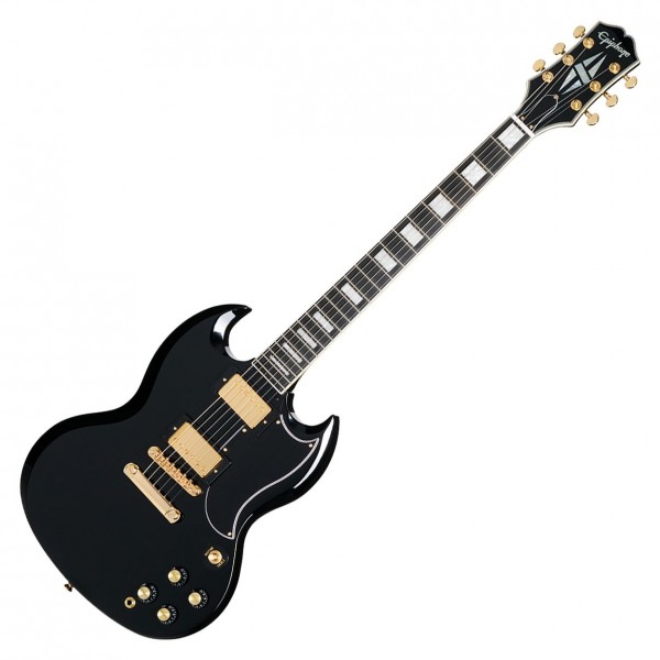 Epiphone SG Custom Inspired by Gibson, Ebony - front