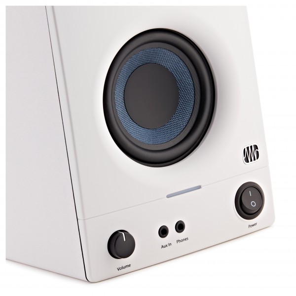 PreSonus Eris 3.5 2nd Gen Studio Monitors (Pair), White - Nearly