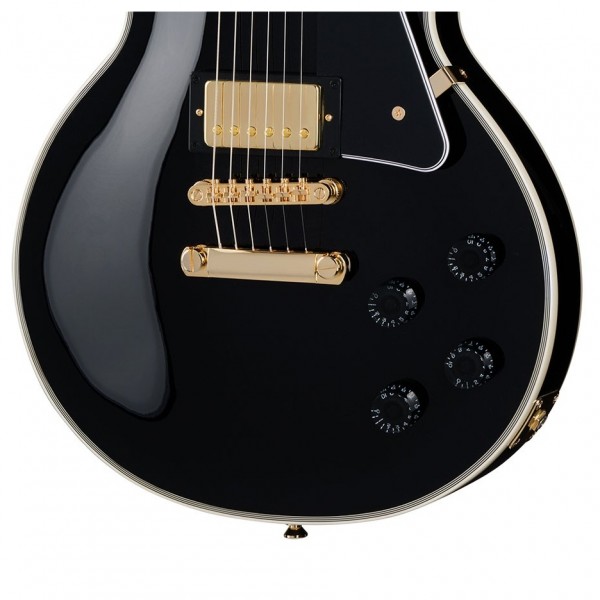 Epiphone Les Paul Custom Inspired by Gibson, Ebony - body 
