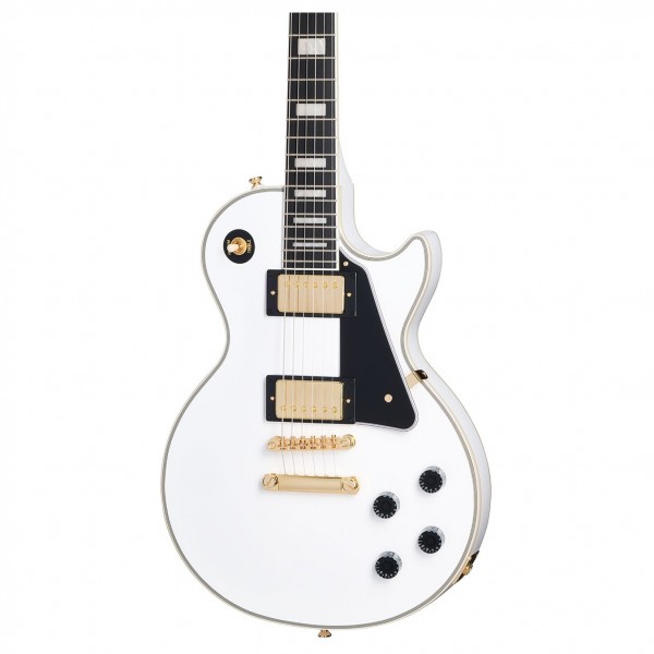 Epiphone Les Paul Custom Inspired by Gibson, Alpine White - body 