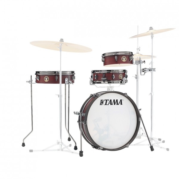 Tama Club-JAM Pancake 18" 4pc Shell Pack, Burgundy Walnut Wrap