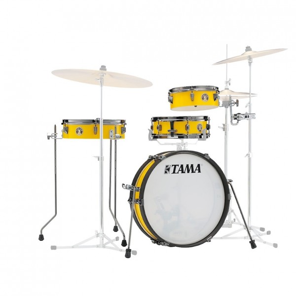 Tama Club-JAM Pancake 18" 4pc Shell Pack, Electric Yellow