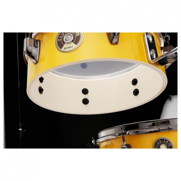 Tama Club-JAM Pancake 18" 4pc Shell Pack, Electric Yellow