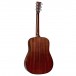 Martin D E Retro Plus, Mahogany - back 