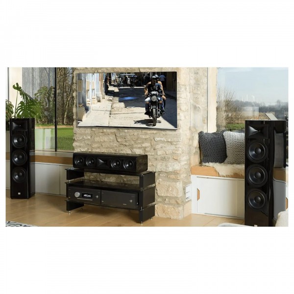 JBL HDI 3800 Floorstanding Speakers (Pair), Gloss Black at