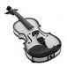  Electric 4 String Violin, White