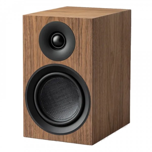 Pro-Ject Speaker Box 5 E Carbon Bookshelf Speaker (Pair), Walnut - single 