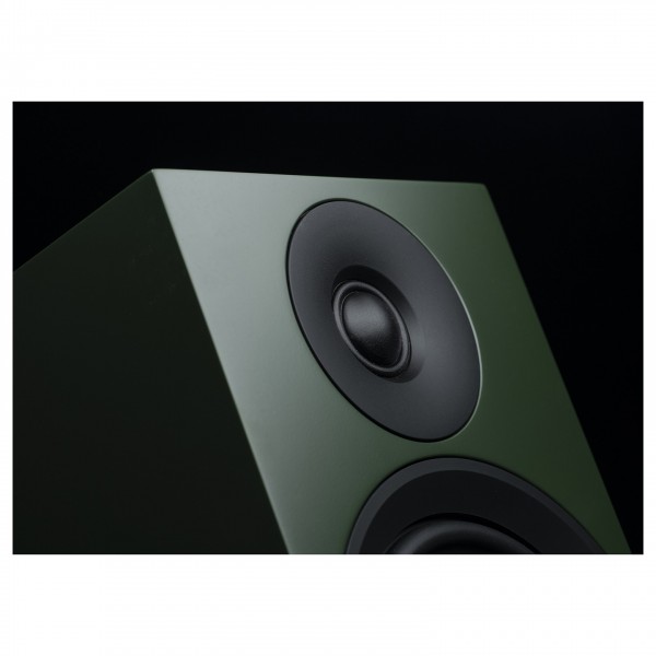 Pro-Ject Speaker Box 5 E Carbon Bookshelf Speaker (Pair), Satin White - 1 