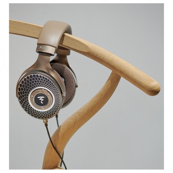 Focal Clear MG Open Back Headphones - on chair