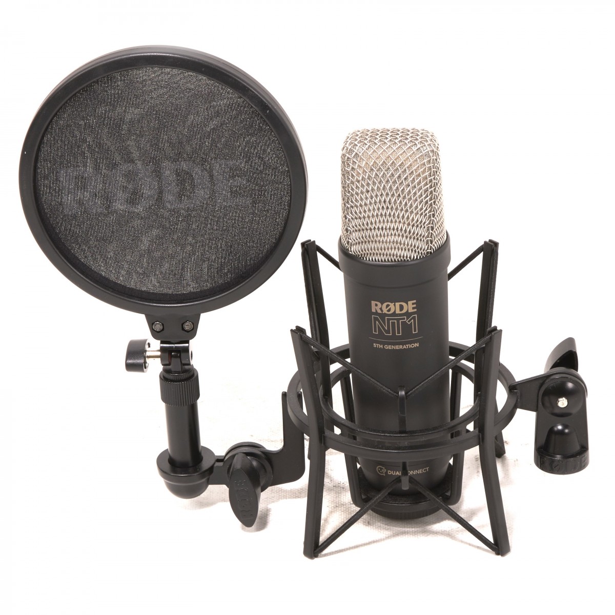 Rode NT1 5th Gen XLR and USB-C Studio Microphone, Black - Secondhand at ...
