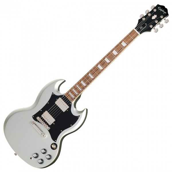 Epiphone SG Standard Inspired by Gibson, Silver Mist - front