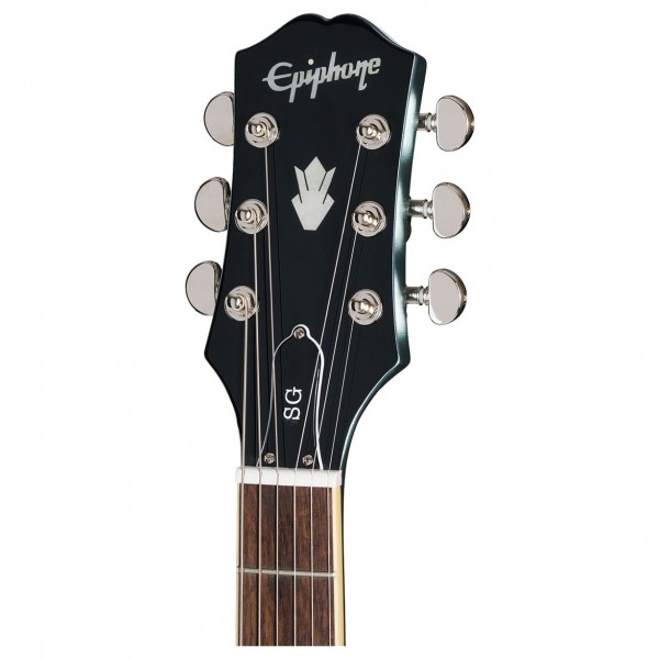 Epiphone SG Standard Inspired by Gibson, Pelham Blue - headstock 