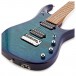 Music Man JP15 Quilt Top 7 String, Cerulean Paradise