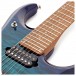 Music Man JP15 Quilt Top 7 String, Cerulean Paradise