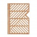 AVCOM Hifi Cabinet Door, Left, Oak