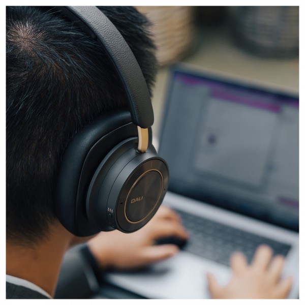 DALI IO-12 True Hi-Fi Wireless Headphones Lifestyle View 3