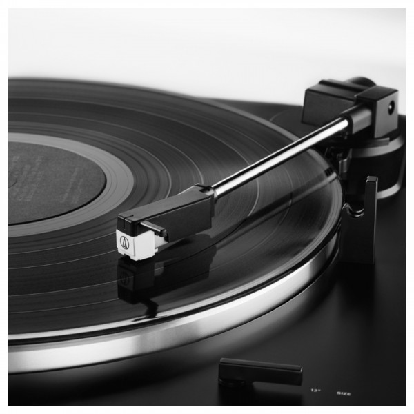 Audio Technica AT-LP60XUSB Fully Automatic Turntable, Gun Metal Lifestyle View