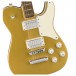 Squier Limited Edition Paranormal Troublemaker Telecaster Deluxe, Laurel Fingerboard, Aztec Gold - Bridge