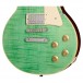 Epiphone Les Paul Standard 50s Figured Inspired by Gibson, Seafoam Green knobs