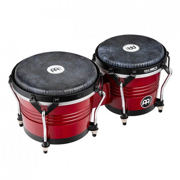 Meinl Percussion Marathon Traditional Bongo 6 3/4" Macho & 8" Hembra, Wine Red