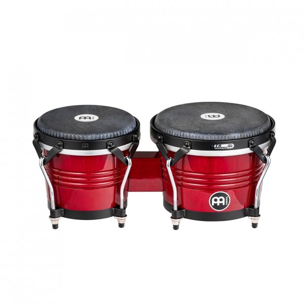 Meinl Percussion Marathon Traditional Bongo 6 3/4" Macho & 8" Hembra, Wine Red