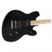 Squier Contemporary Active Starcaster MN, Flat Black close